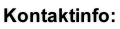 Kontaktinfo: